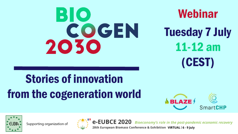 BLAZE and BIOCOGEN 2030 at the European Biomass Conference and Exhibition