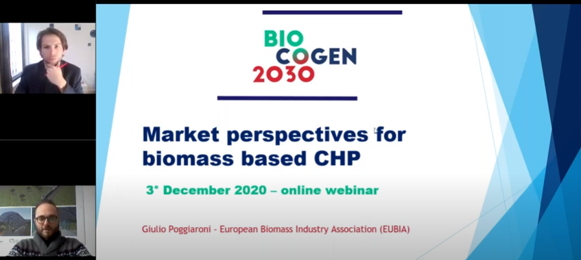 Market perspectives for small–medium scale CHP from biomass – 3rd BIOCOGEN 2030 webinar