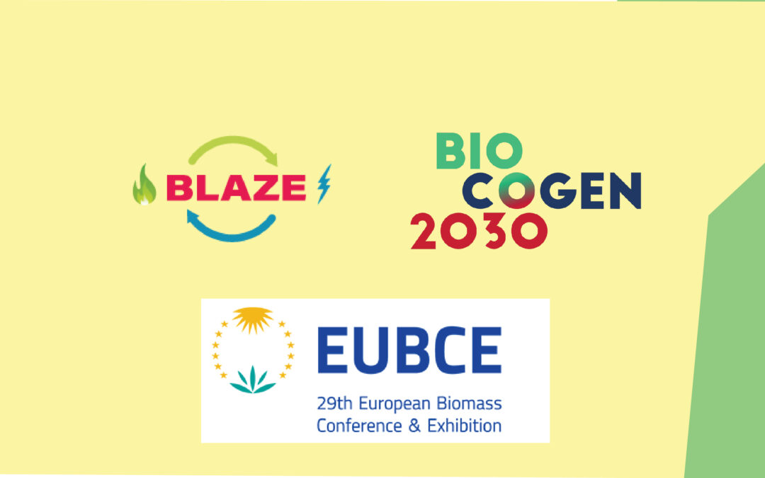 BLAZE and BIOCOGEN 2030 at the 29th European Biomass Conference and Exhibition