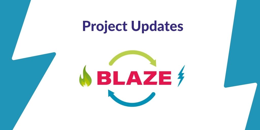 Mid term results of the BLAZE project